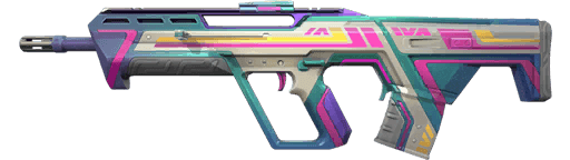 Retrowave Bulldog VALORANT skin