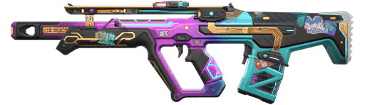 Glitchpop Bulldog VALORANT skin