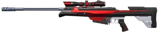 Red Alert Operator VALORANT skin