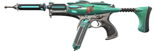 Gravitational Uranium Neuroblaster Spectre VALORANT skin