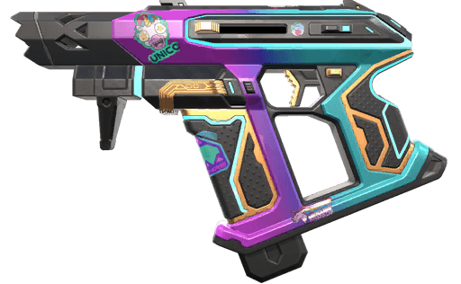 Glitchpop Frenzy VALORANT skin