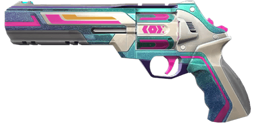 Retrowave Sheriff VALORANT skin