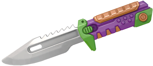 BlastX Polymer KnifeTech Coated Knife VALORANT skin