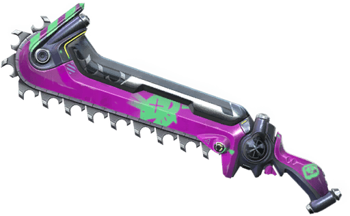 Bubblegum Deathwish Chainsaw VALORANT skin