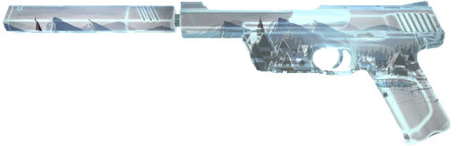 Winterwunderland Ghost VALORANT skin