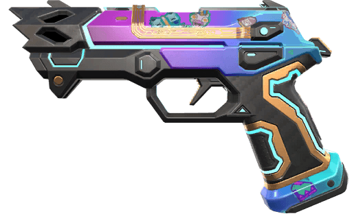 Glitchpop Classic VALORANT skin