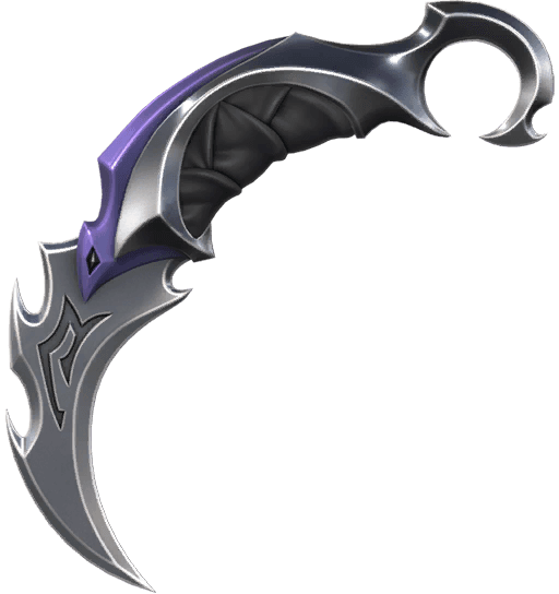Reaver Karambit VALORANT skin