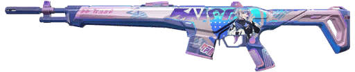 Bubble Pop Guardian VALORANT skin